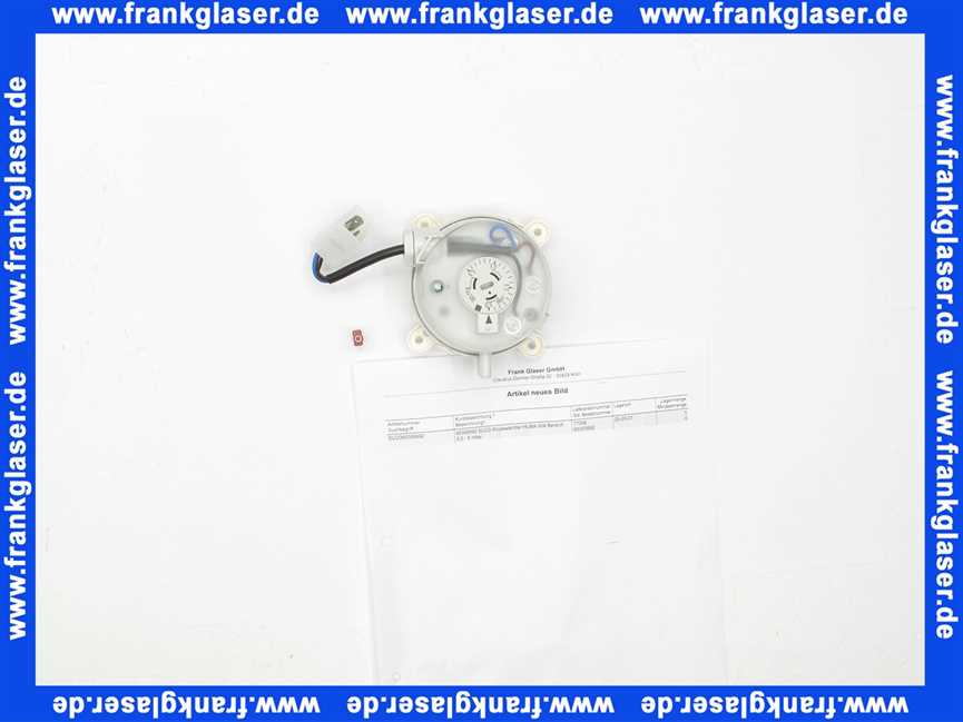 65300692 ELCO Druckwächter HUBA 604 Bereich 0,5 - 5 mbar