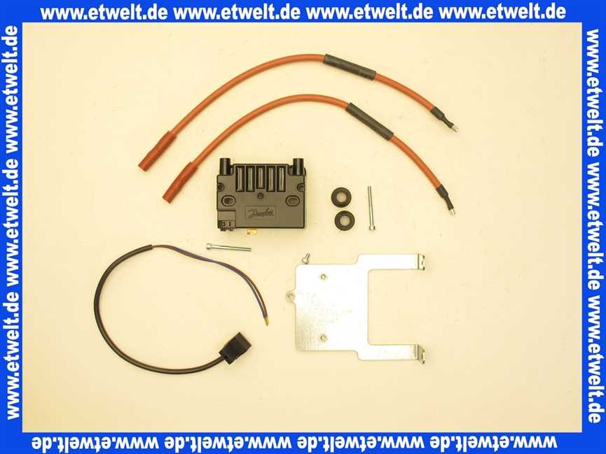 65301223 Elco Zündtrafo EBI4 MC mit Zündkabel