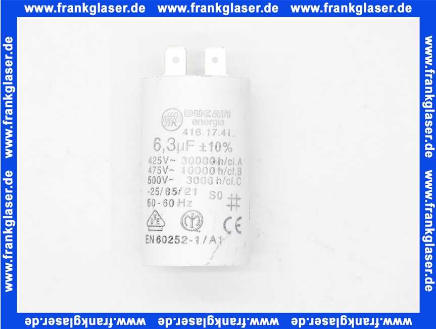 Elco KONDENSATOR 6,3µF PLASTIC 65321852