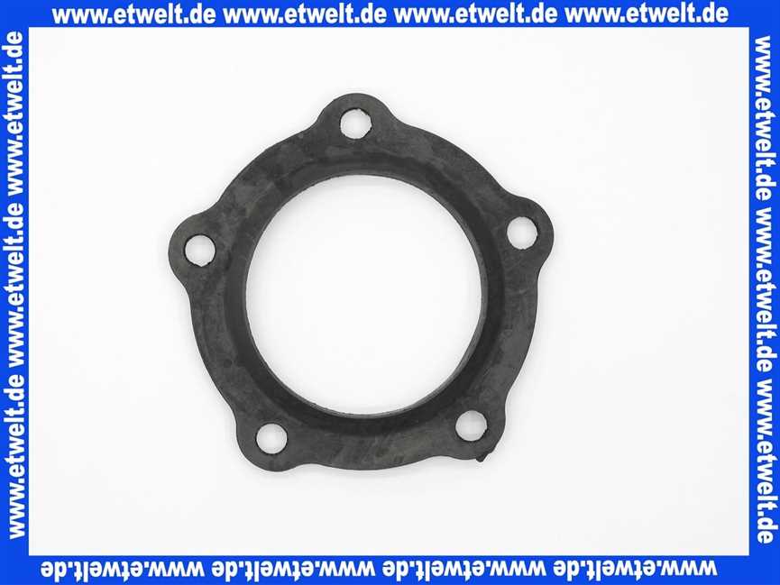 924001 Elco Flanschdichtung mit 5 Löchern