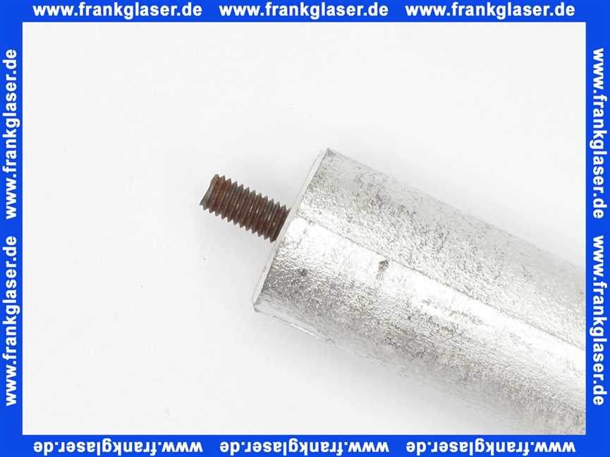 993312-01 Elco Anode Opferanode Magnesiumanode Schutzanode 21,3X390 M5-M8