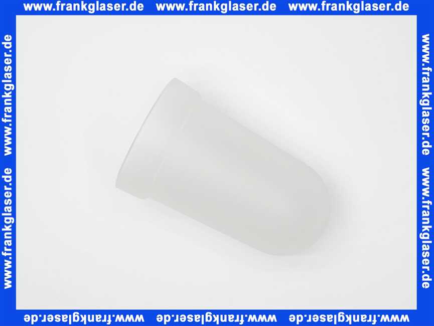 121500090 Emco new waves Glasteil (Bürstengarn.) Ersatzglas zu S1215, Opalglas