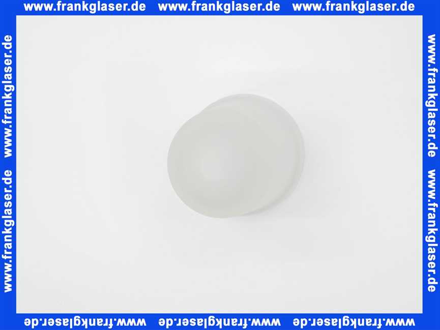 121500090 Emco new waves Glasteil (Bürstengarn.) Ersatzglas zu S1215, Opalglas