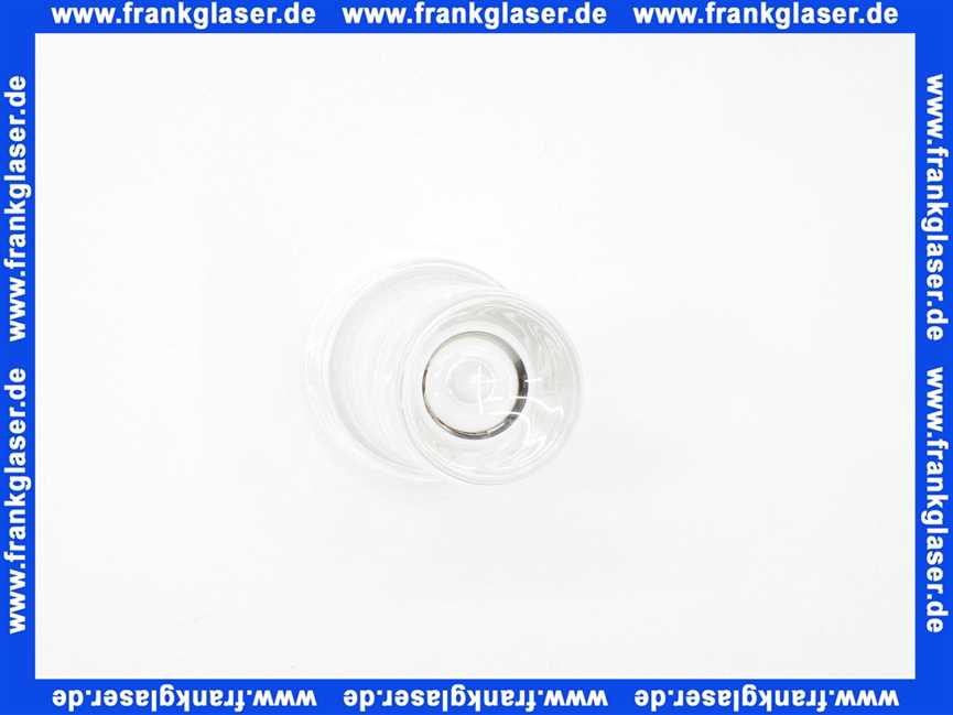 122000090 Emco new waves Mundspülglas Ersatzglas zu S1220, Kristallglas klar