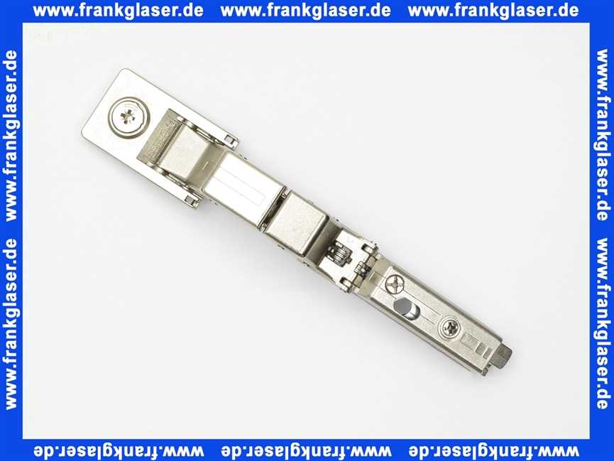 2006849 EMCO Schanier ohne Dämpfung für Emco Spiegelschrank Spiegeltüren