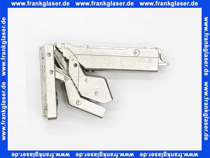 2006849 EMCO Schanier ohne Dämpfung für Emco Spiegelschrank Spiegeltüren