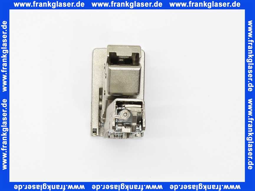2006849 EMCO Schanier ohne Dämpfung für Emco Spiegelschrank Spiegeltüren