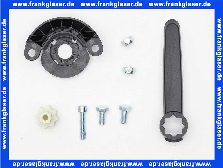 16053300 ESBE Anbausatz Adaptersatz VRG 801 für ESBE Mischer Serie VRG, VRB (Nachfolgeartikel)