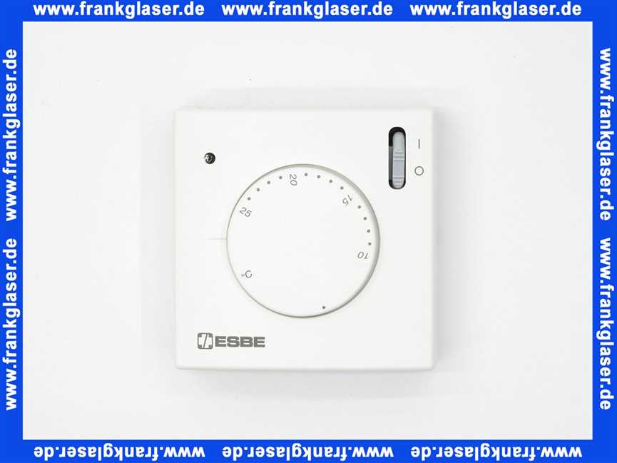 ESBE Raumthermostat TMA116 elektromech., Schalter An/Aus. 18000600