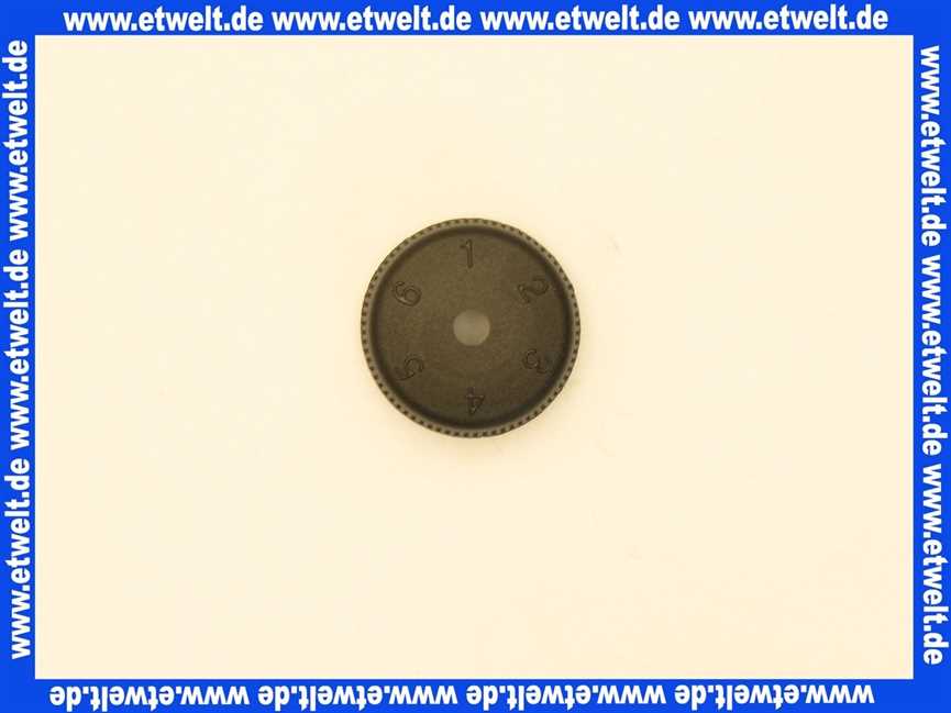 98080480 ESBE Stellknopf VTA903