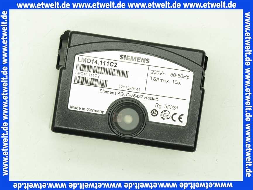 Ölfeuerungsautomat LMO 14.111 C2