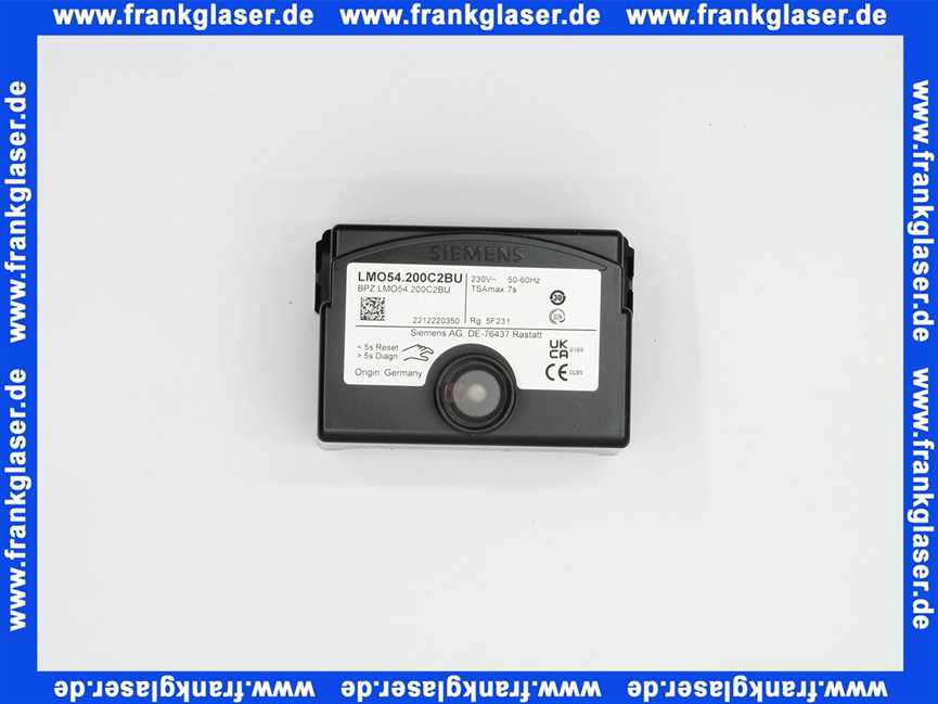 Ölfeuerungsautomaten LMO 54.200C2BU passend für Buderus Bud. Ref.8718575516