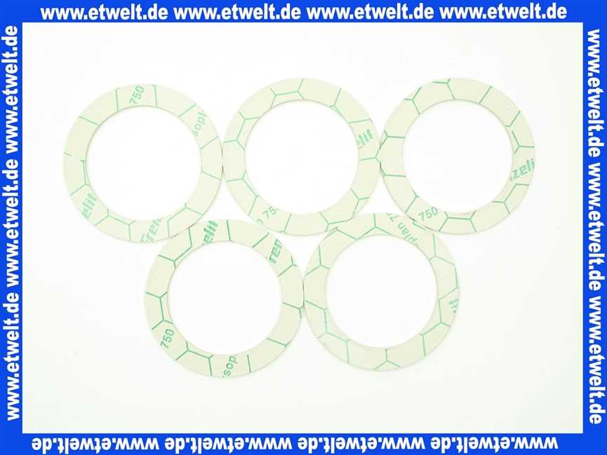 Örtli Flanschdichtung 100197 VPE 5 Stück