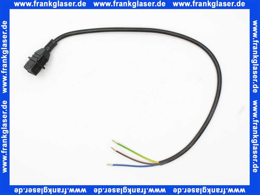 Steckerkabel für Pumpen/M.-Ventile Länge: 500 mm