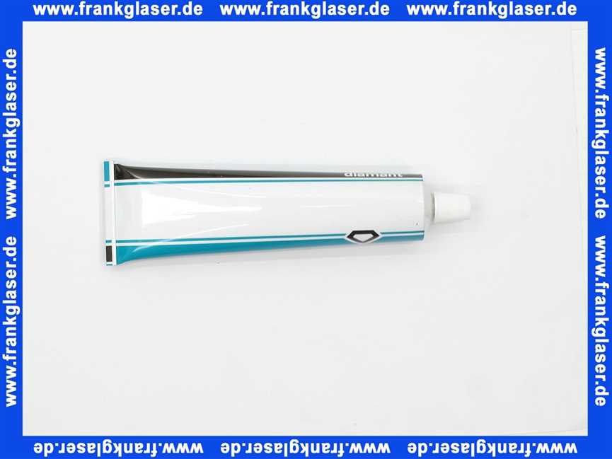 Silikonfett Diamant® TEF (mit PTFE), Tube 75 g, 40221, für Trinkwassseranwendungen gemäß der Leitlinie des Umweltbundesamtes, O-Ring-verträglich, Verbesserte Schmiereigenschaft durch Festschmieranteil, Temperaturbereich -40 bis +200° C