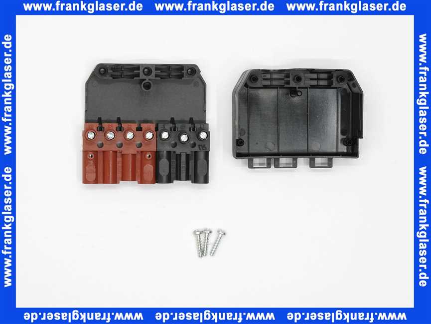 Kupplung 7-polig schwarz/braun, 250/400V, 16A System Wieland