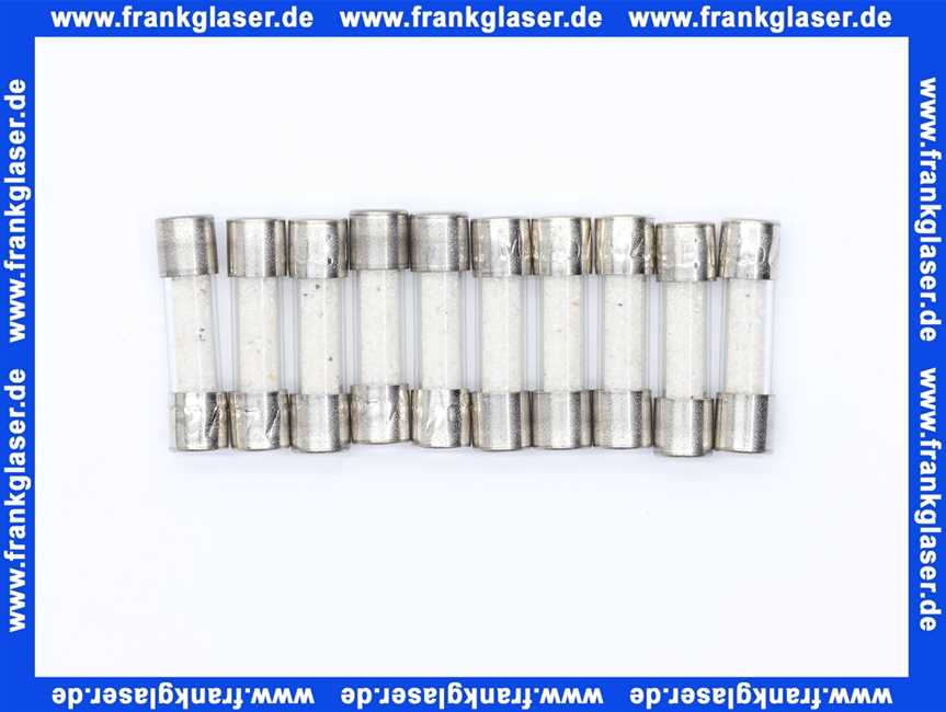 Feinsicherung träge 2,5 A 1 Beutel 10 Stück 6,3 x 32 mm