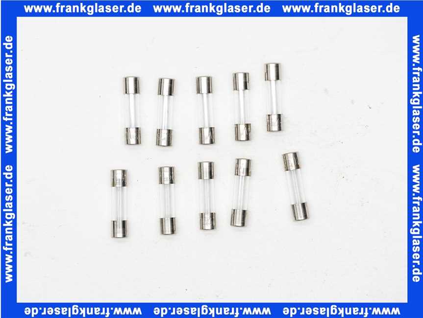 Feinsicherung flink 0,630 A (5x20mm) 10 Stück