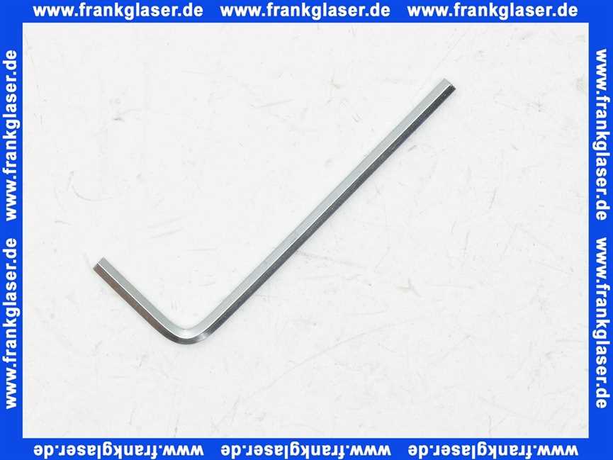 Sechskant-Schraubendreher Innensechskant, abgewinkelt, lang SW 2,5 Typ 352