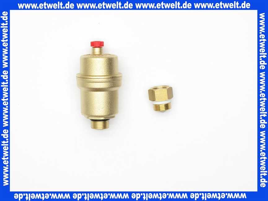 Schnellentlüfter Evenes Mini S mit Absperrung DN10(3/8) 9002076