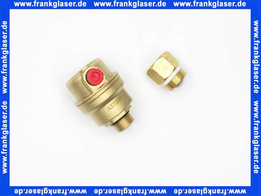 Schnellentlüfter Evenes Mini W mit Absperrung DN15(1/2) 9002077