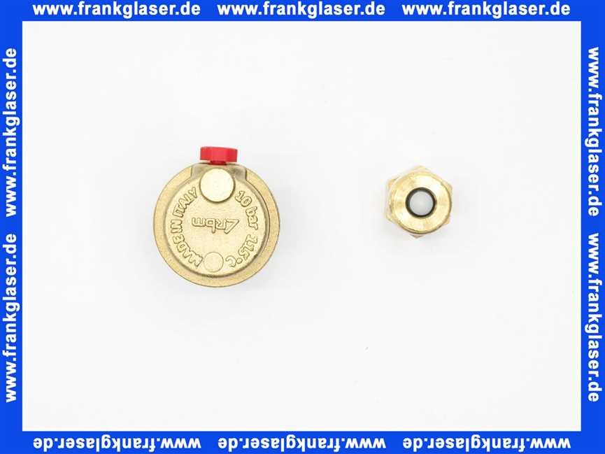 Schnellentlüfter Evenes Mini W mit Absperrung DN15(1/2) 9002077