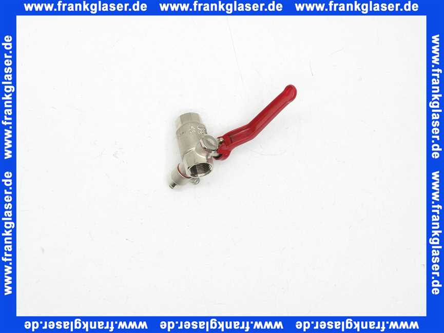 Kugelhahn Schwermodell PN 20 R 1/2 mit Entleerung in 1/4