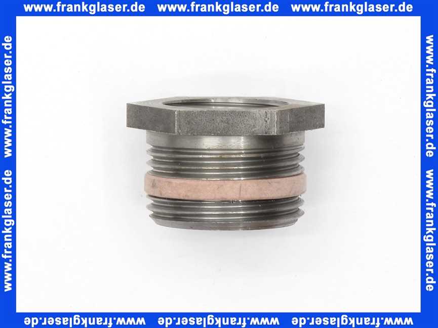 Reduzierstück mit PTFE Dichtung DN 25 x DN 20