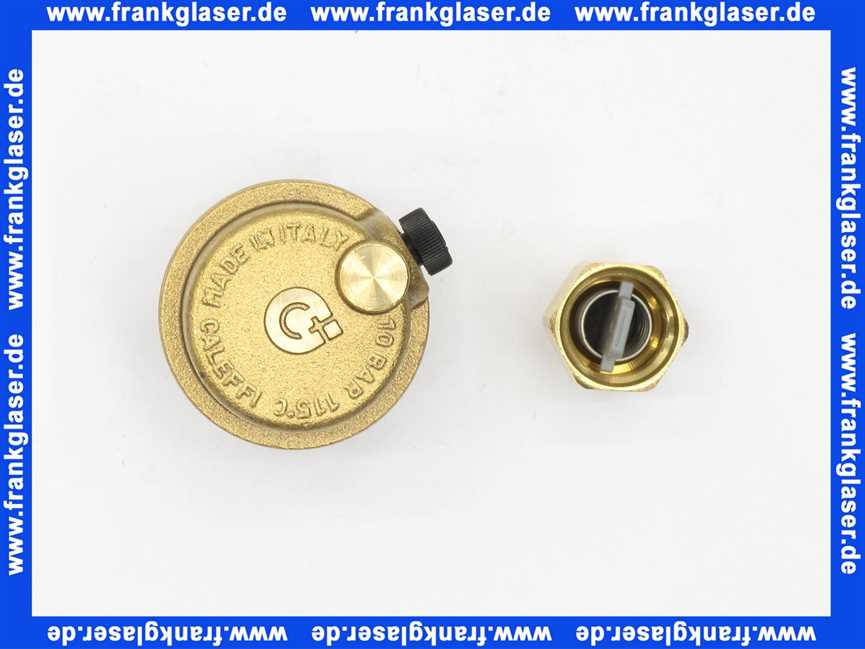 Automatischer-Schnellentlüfter Robocal-S R 3/8 selbstd. Absperrung Typ 5025