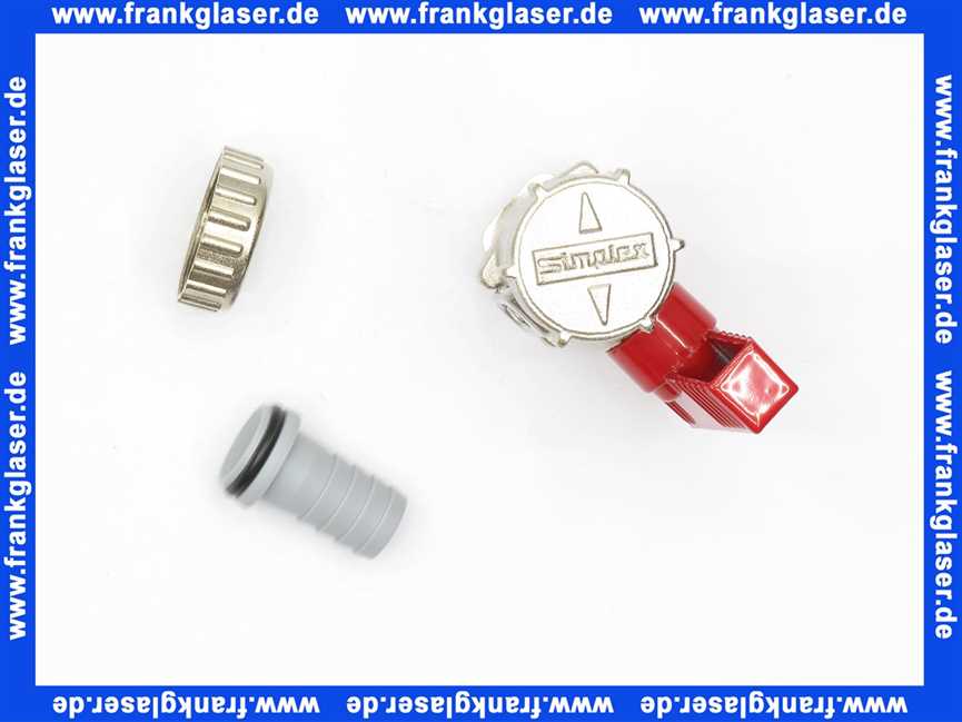 KFE-Kugelhahn 1/2 PN 16 Durchgang mit Schlauchverschraubung