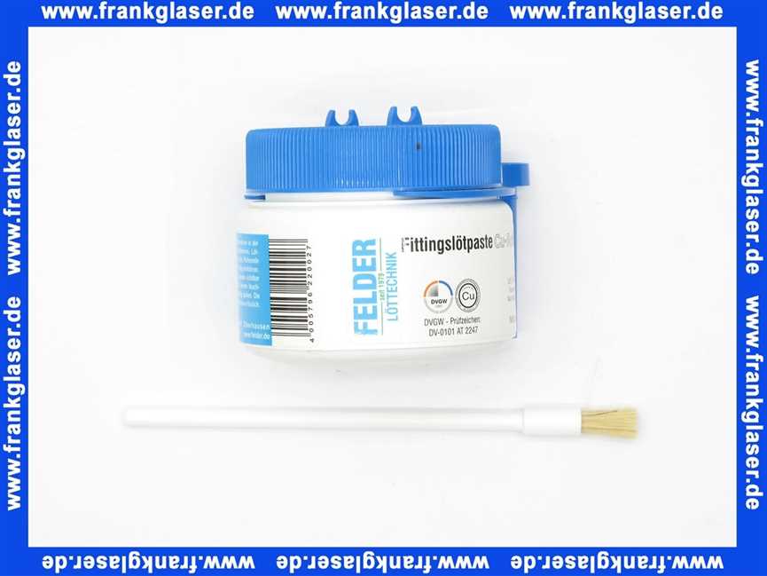 Fittinglötpaste DIN EN 29453 1 Dose mit 250 g