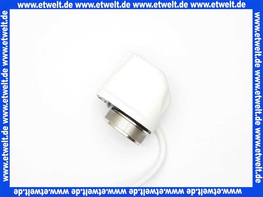Watts Elektrothermischer-Stellantrieb 230V stromlos geschlossen, M30x1,5 passend für Ventilart Heimeier 10029671