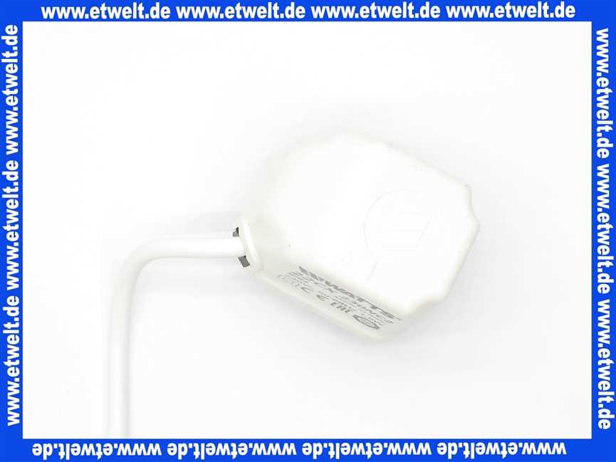 Watts Elektrothermischer-Stellantrieb 230V stromlos geschlossen, M30x1,5 passend für Ventilart Heimeier 10029671