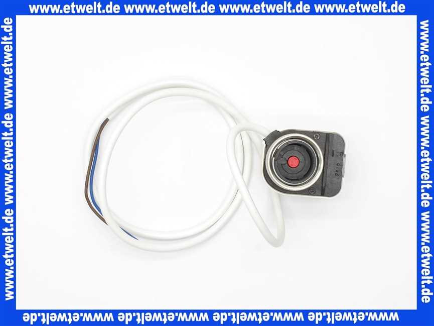 Watts Elektrothermischer-Stellantrieb 230V stromlos geschlossen, M30x1,5 passend für Ventilart Heimeier 10029671