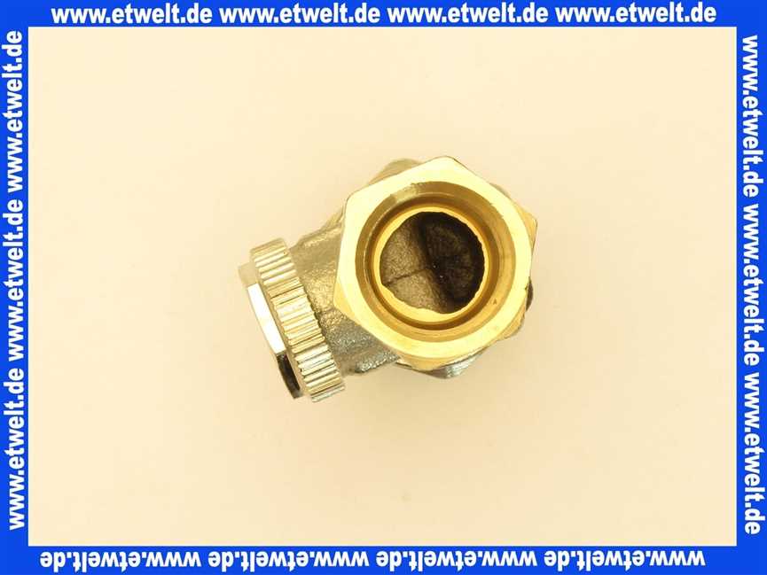 Regutec Rücklaufverschraubung Durchgang DN15 (1/2 )