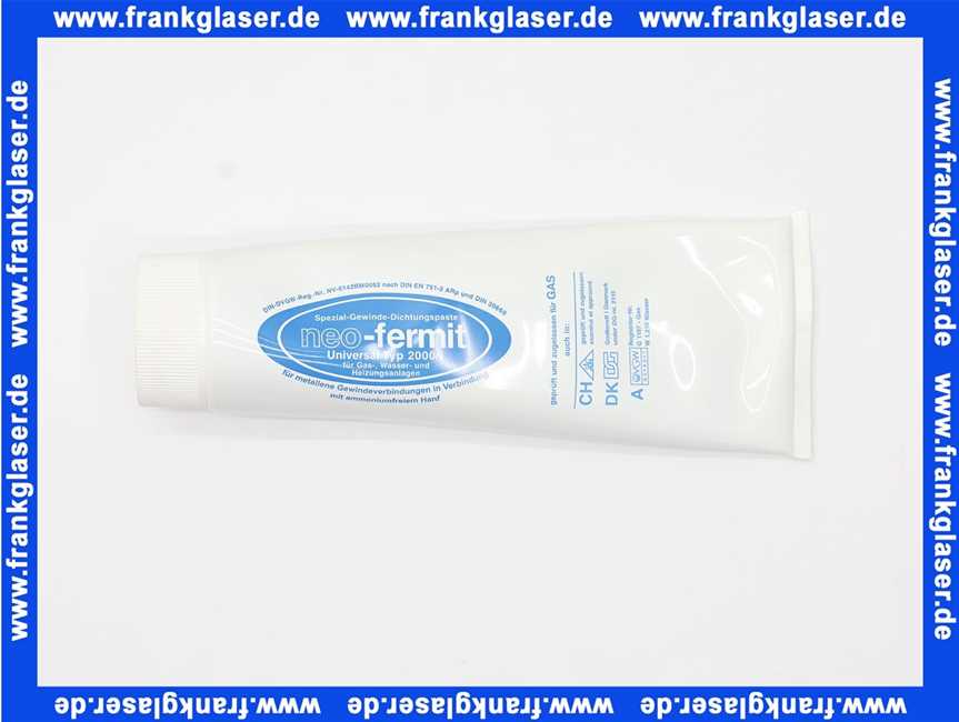 Neo-Fermit Universal-Gewinde- Dichtungspaste,Tube a 325 Gramm 9100089