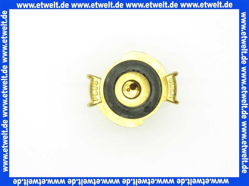 GEKA plus Gartenspritzdüse 1/2, MS, schwer, mit GEKA-Kupplung