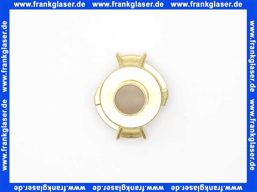 GEKA plus Schlauchstück 3/4 Zoll 19mm Schlauchstutzen Messing