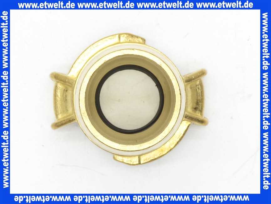 GEKA plus Schlauchstück 1 1/4 Zoll 32mm Schlauchstutzen Messing