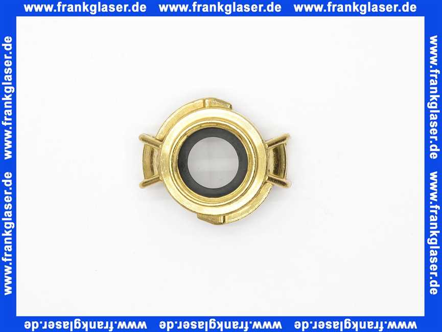 Geka plus-Gewindestück IG 3/4 , Messing