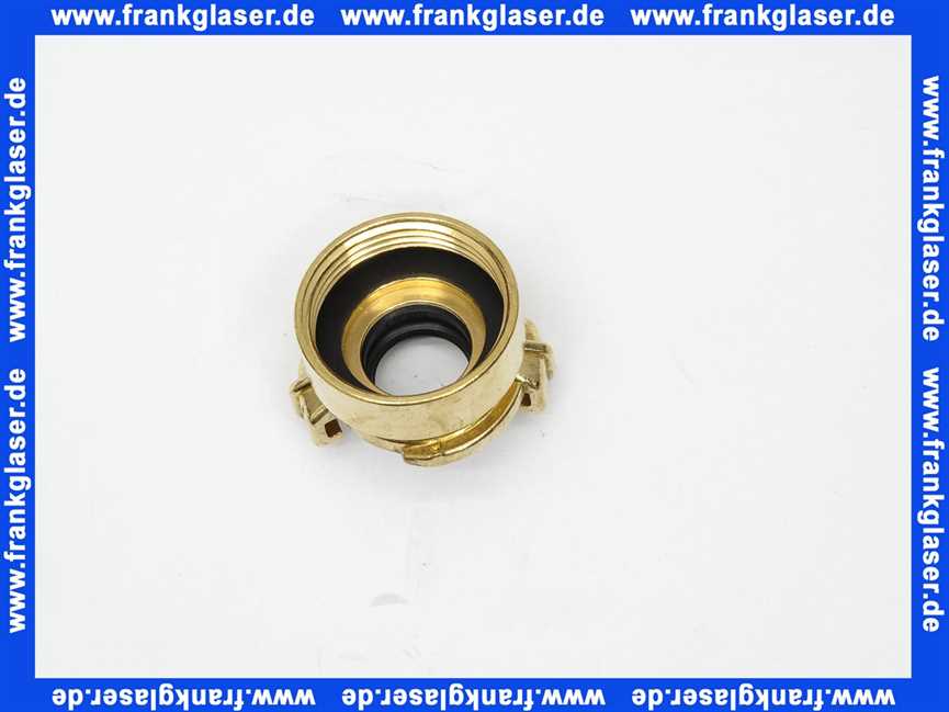 Geka plus-Gewindestück IG 11/4 , Messing