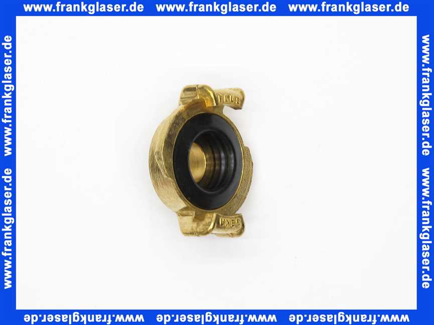 Geka plus-Gewindestück AG 1/2 , Messing
