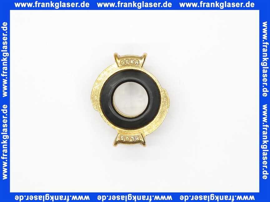 Geka plus-Gewindestück AG 3/4 , Messing