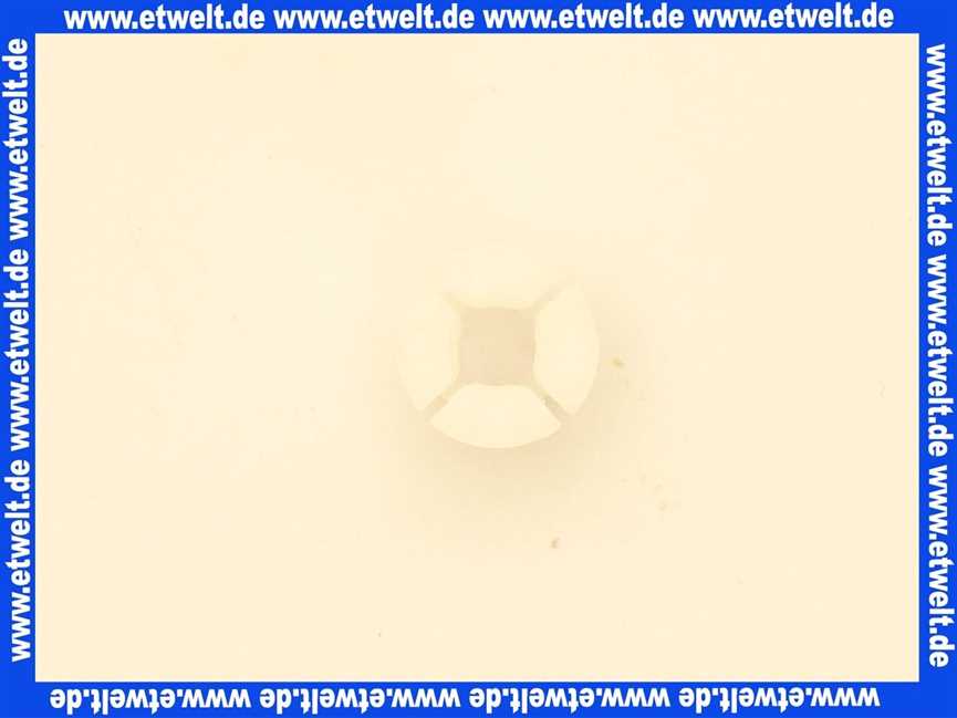 Reduzierkappe weiß für 3/8 bis 3/4 Ventile VPE: 20 Stück