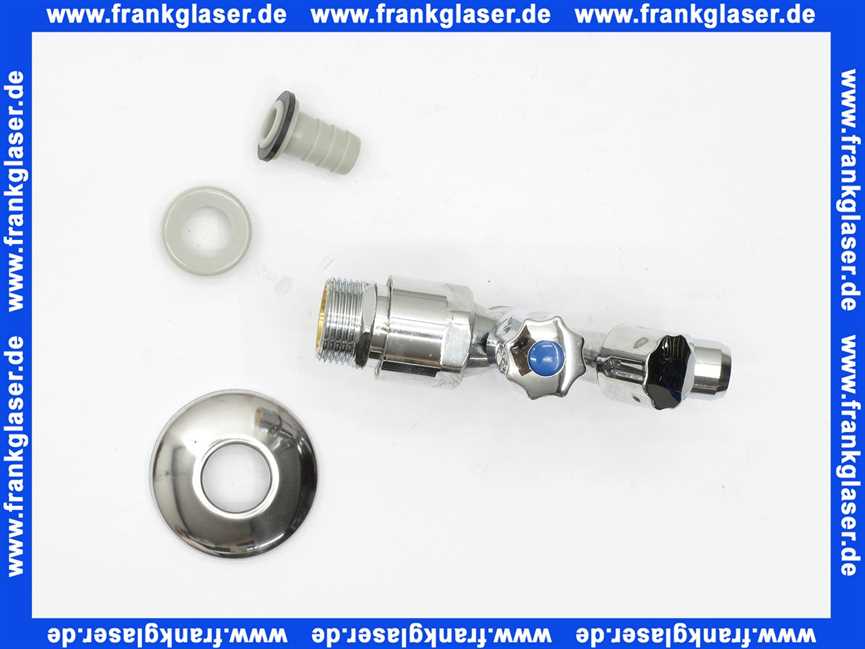 Kombi-Eckventil mit Rohrbelüfter chrom-poliert,selbstdichtend, 1/2 Zoll x10mm