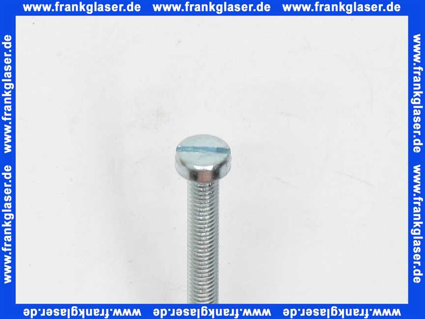 Zylinderschraube 4.8 Schlitz M 5 x 50 DIN 84 verzinkt VPE 100