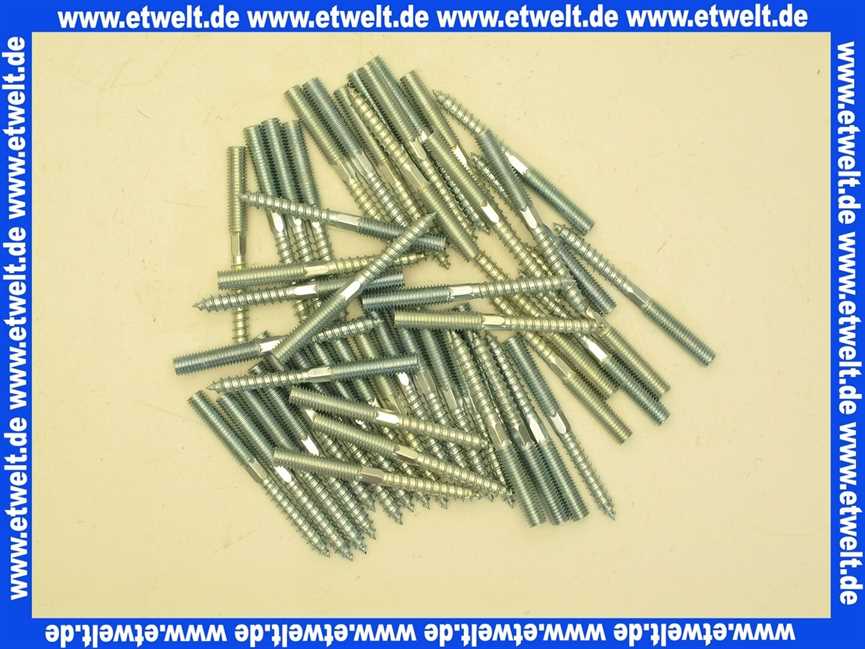 Stockschrauben M12 x 120 mm VPE 50 Stück