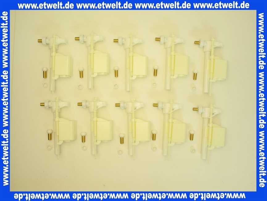 10 Stück Universal Füllventil Schwimmerventil passend für Aufputz und Unterputzspülkästen