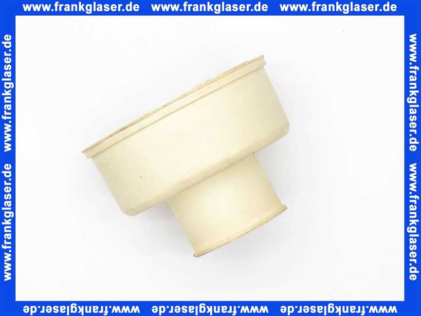 Stedo® Unitasmanschetten Gerade für WC D=48mm für Spülrohr 31-34mm, ASW 100014