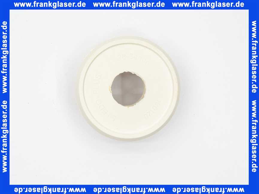 Stedo® Euro WC-Spülrohrverbinder für WC D=55mm für Druckspülrohr 28-32mm weiß, ASW 100151